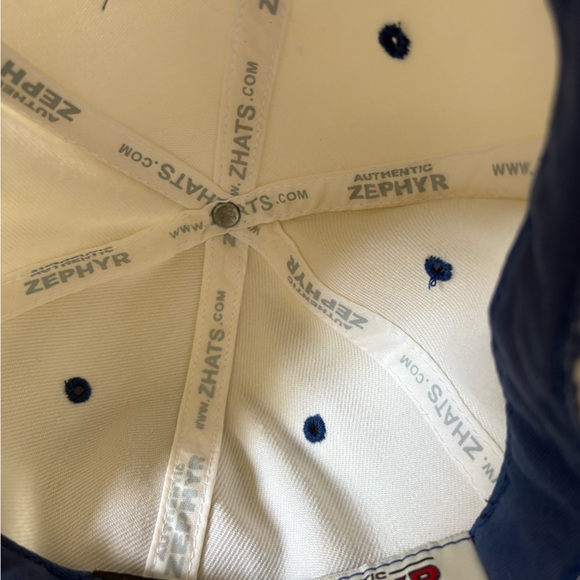 University of Kentucky Zephyr Cream and Blue Hat with Embroidered Logo size 7 - Picture 5 of 7